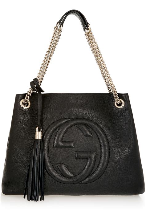 gucci lady web medium black|Gucci shoulder bag.